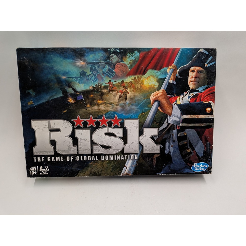 Hasbro Risk The Game of Global Domination Board Game 2010 Edition Complete